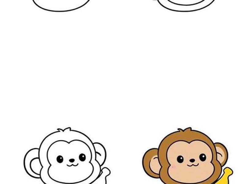 monkey简笔画(monkey简笔画图片) monkey简笔画(monkey简笔画图片)