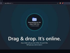 netlifydrop官网；NetlifyDrop官网