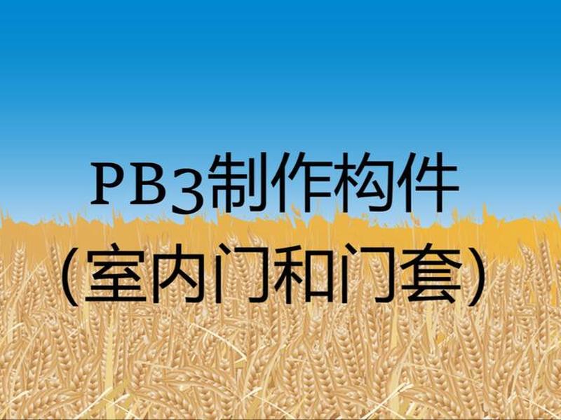 pb制作高级技巧教程 pb制作高级技巧教程图片