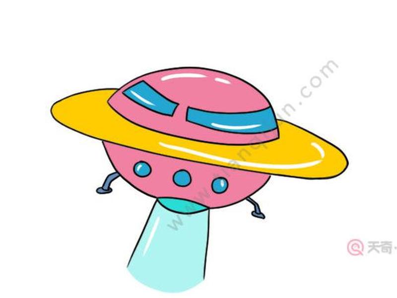 ufo简笔画、ufo简笔画图片带颜色初一 ufo简笔画、ufo简笔画图片带颜色初一