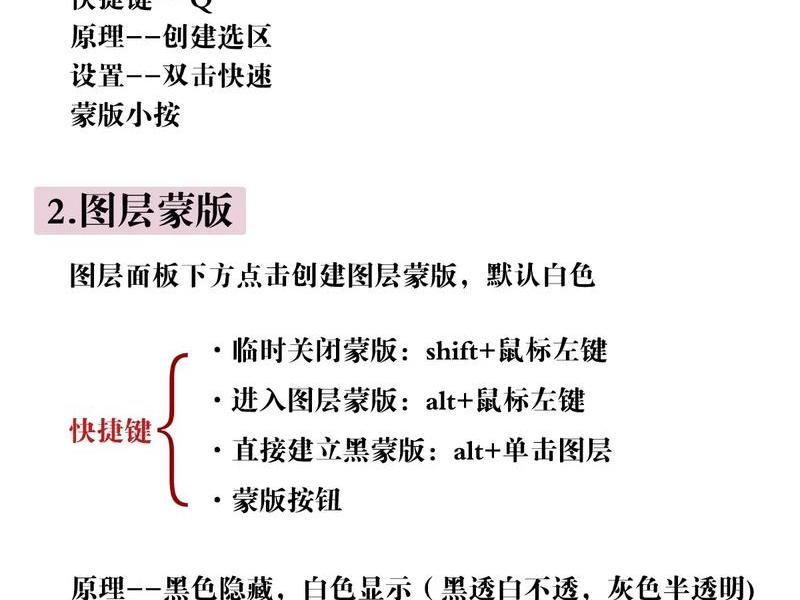 建立蒙版的快捷键 创建蒙版的快捷键 建立蒙版的快捷键 创建蒙版的快捷键