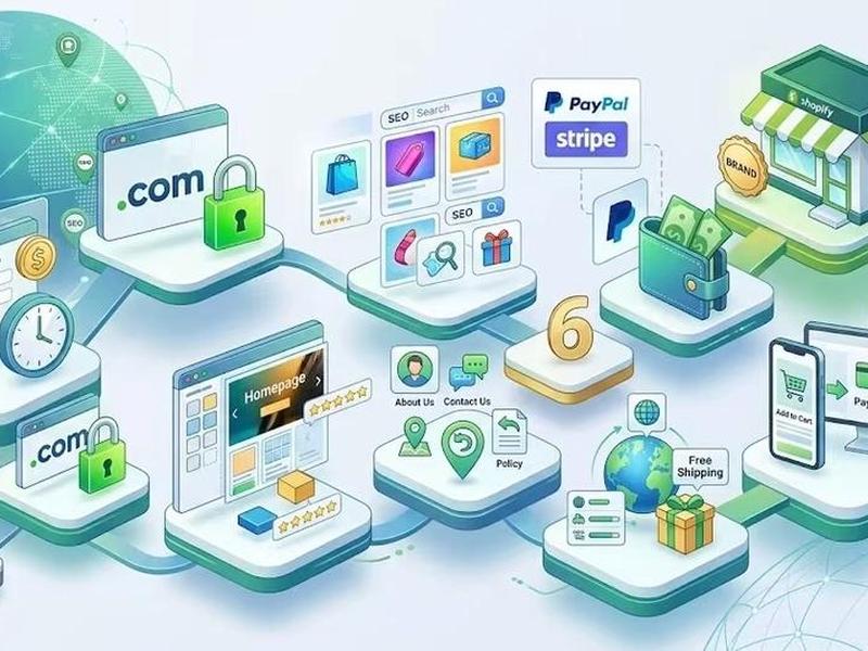 shopify建站课程；shopify建站流程及建设