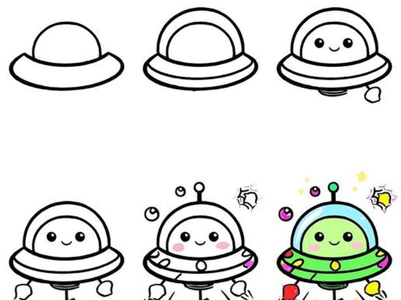ufo简笔画图片大全(ufo简笔画图片大全大图) ufo简笔画图片大全(ufo简笔画图片大全大图)