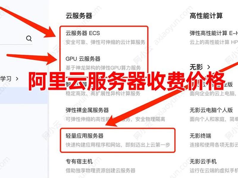 阿里云云服务器租用的价格(阿里云服务器租用价格表小程序) 阿里云云服务器租用的价格(阿里云服务器租用价格表小程序)
