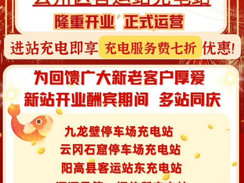 充电站建站海报，充电站建站海报设计