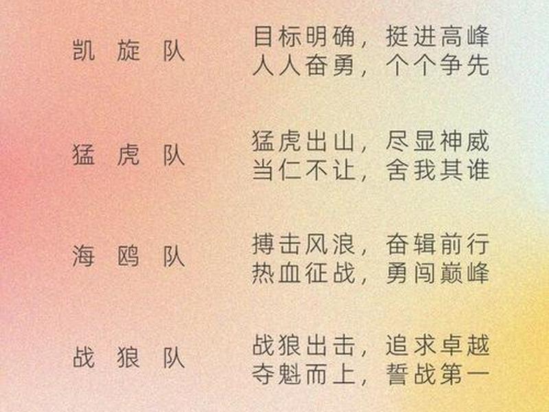 创建战队介绍(创建战队介绍怎么写) 创建战队介绍(创建战队介绍怎么写)