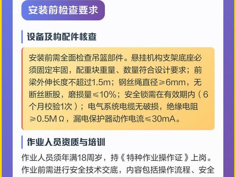 吊篮高空作业安全规范视频教程 吊篮高空作业安全规范视频教程全集