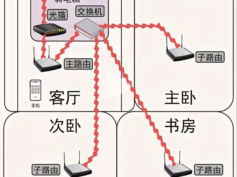 家庭路由器布置、家庭路由器布置方案 家庭路由器布置、家庭路由器布置方案