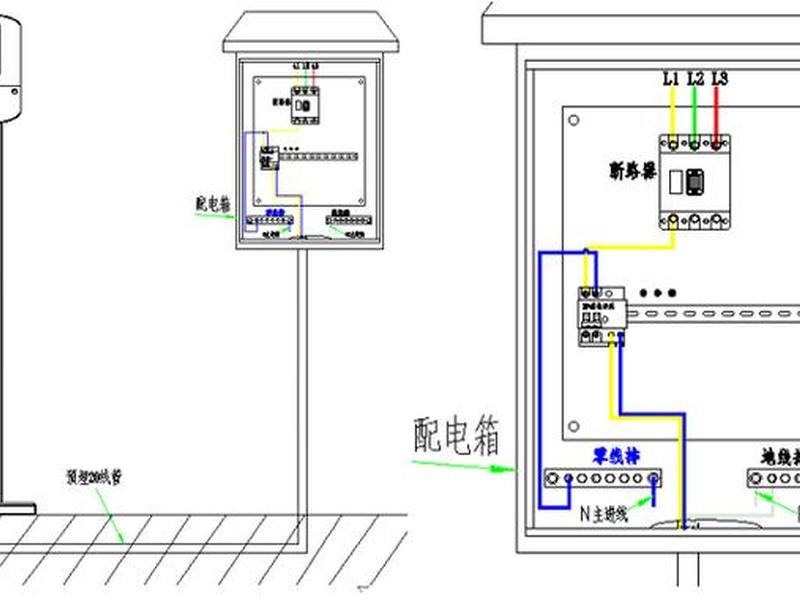 充电站建站教程图纸图片（充电站建站教程图纸图片高清）