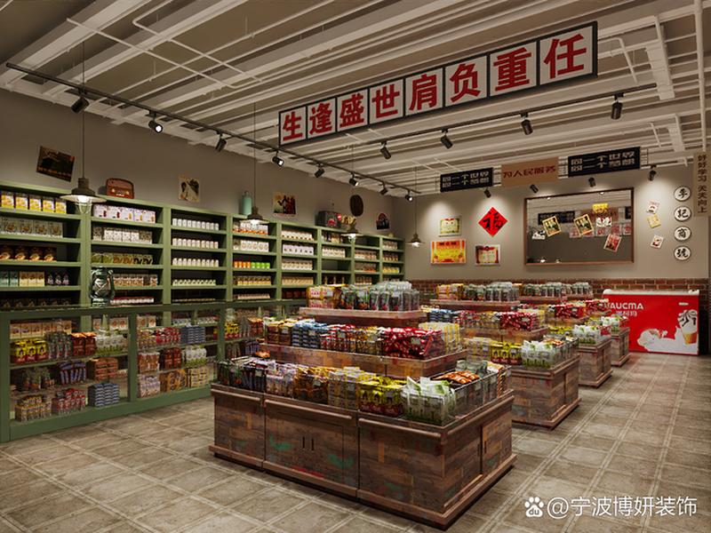 超市店铺装修;超市店铺装修布置方案设计 超市店铺装修;超市店铺装修布置方案设计