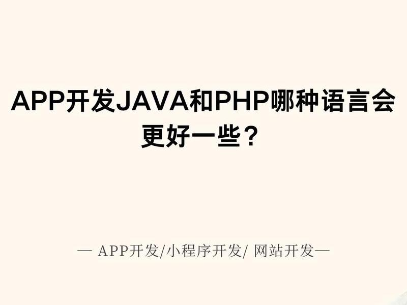 PHP语言（PHP语言开发）