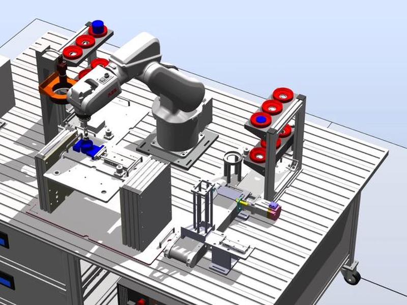 abb机器人搭建工作站、abb机器人工作站创建