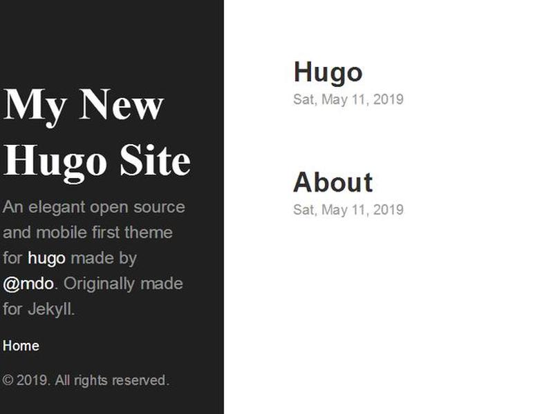 hugo使用教程,hugo2使用说明 hugo使用教程,hugo2使用说明