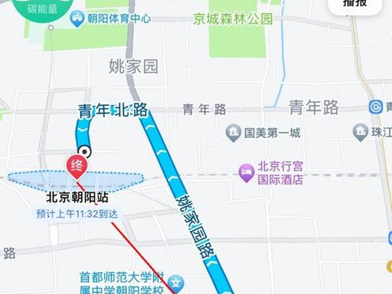 北京朝阳站到铁建医院；北京朝阳站到铁建医院怎么走