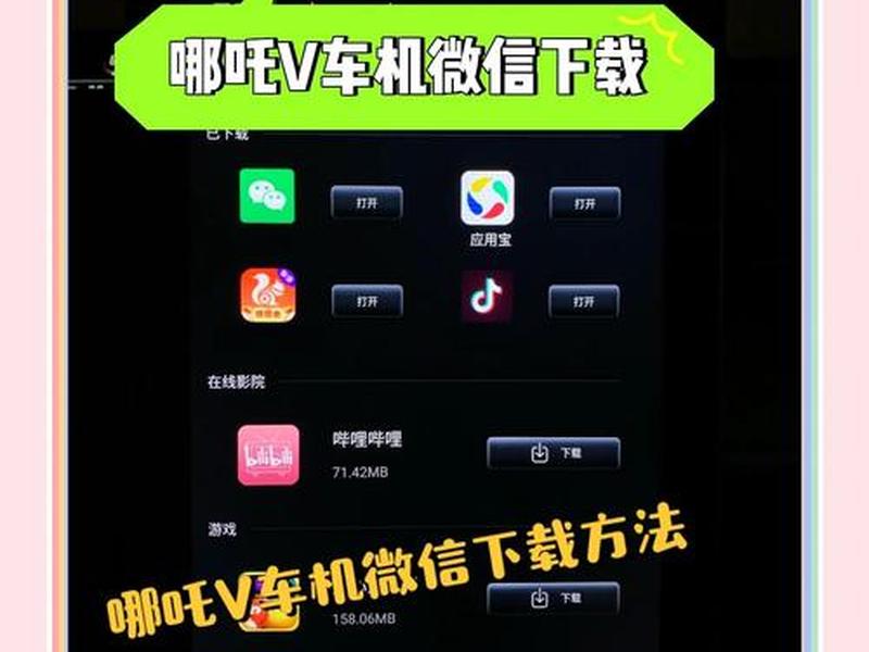 车机新玩法；车机版app软件