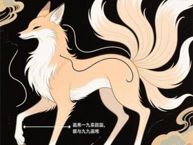 九尾狐简笔画图片大全 - 九尾狐简笔画图片大全大图