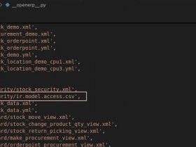 odoo自己创建的模块；odoo 官方模块是否开源