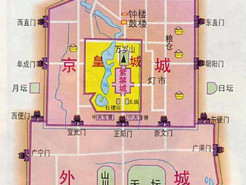东城区建国门地图、东城区建国门地图全图