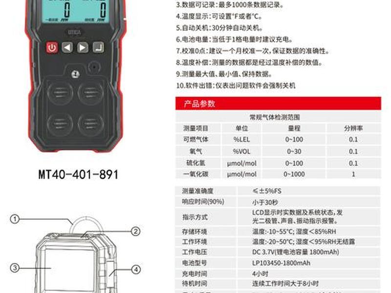 四合一检测仪标准;四合一检测仪标准参数 四合一检测仪标准;四合一检测仪标准参数