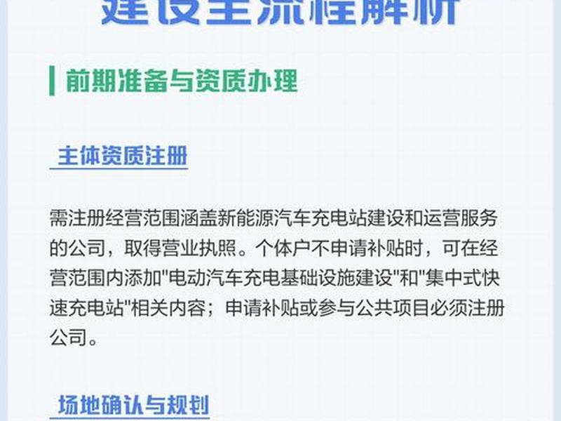 快充站建设流程、集中式快速充电站建设流程