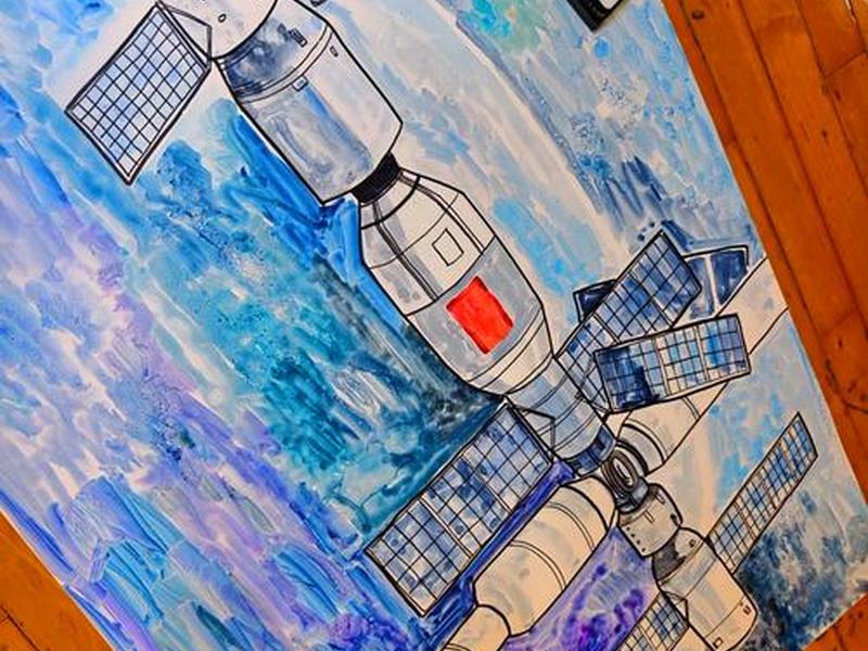 空间站画法教程 - 空间站画法教程图解 空间站画法教程 - 空间站画法教程图解