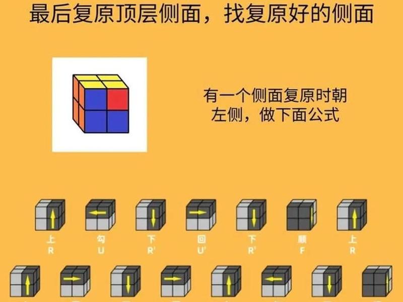 魔方小站二阶二步教程、魔方小站二阶教程 第二步 魔方小站二阶二步教程、魔方小站二阶教程 第二步