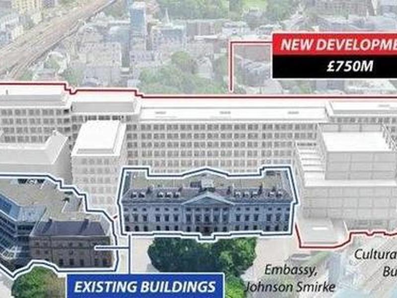 伦敦修建新使馆、伦敦修建新使馆的目的