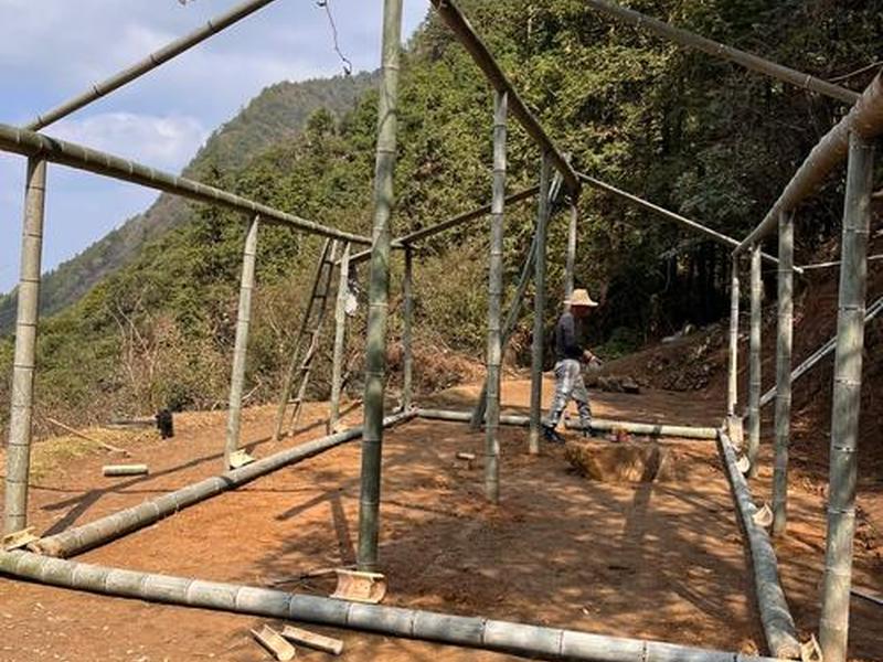 竹子建大棚材料、竹子搭建大棚 竹子建大棚材料、竹子搭建大棚