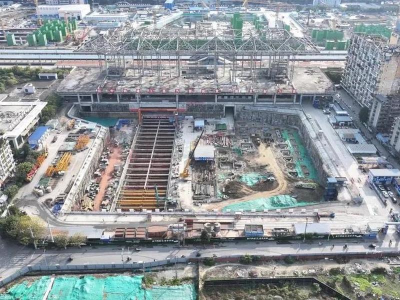 铜陵站建造、铜陵站改造