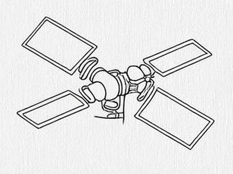 空间站的画法简笔画(空间站的画法简笔画图片) 空间站的画法简笔画(空间站的画法简笔画图片)