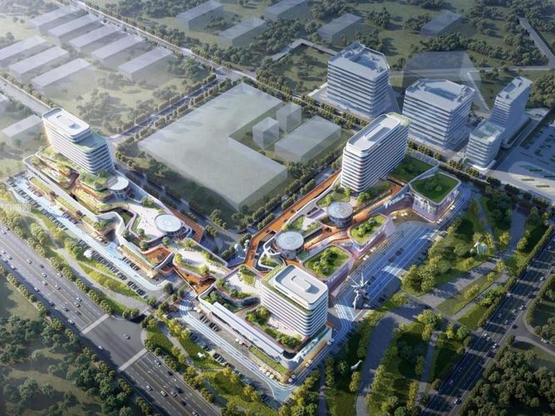 商业建造图 - 商业建筑鸟瞰图 商业建造图 - 商业建筑鸟瞰图
