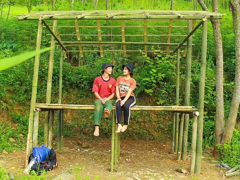 竹子建筑搭建过程 竹子建筑搭建过程视频 竹子建筑搭建过程 竹子建筑搭建过程视频