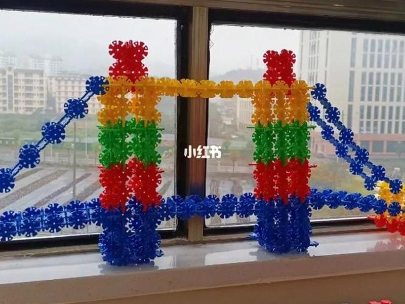 雪花片搭建站木桥教程(雪花片搭建桥图片) 雪花片搭建站木桥教程(雪花片搭建桥图片)