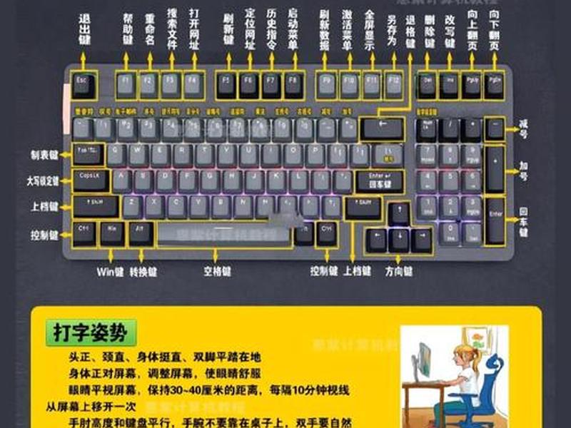 零基础入门学电脑必看的知识(认识键盘)、新手学电脑基础知识初级入门教程全套,电脑键盘的使用 零基础入门学电脑必看的知识(认识键盘)、新手学电脑基础知识初级入门教程全套,电脑键盘的使用