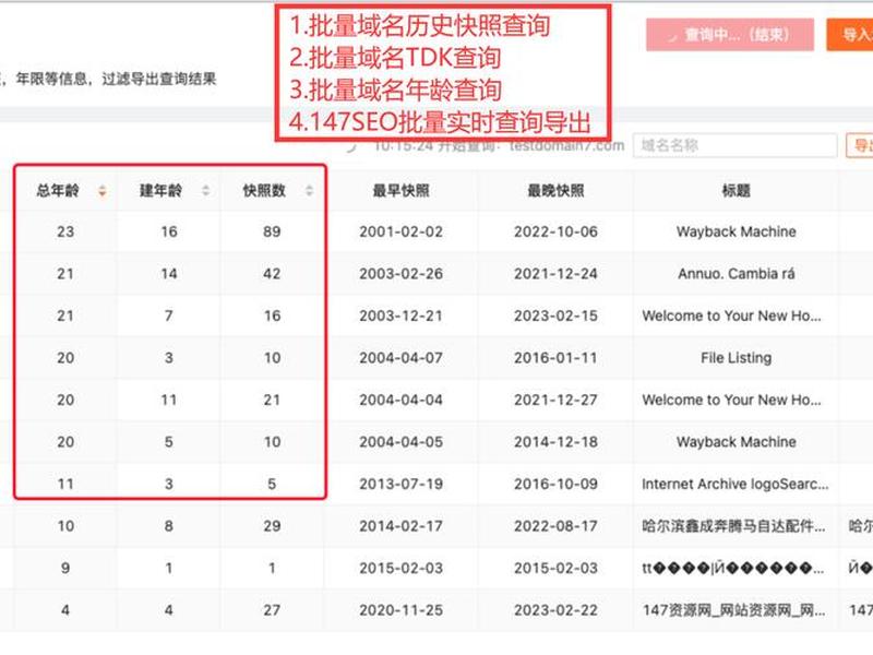 域名历史注册查询方法(域名历史注册查询方法是什么) 域名历史注册查询方法(域名历史注册查询方法是什么)
