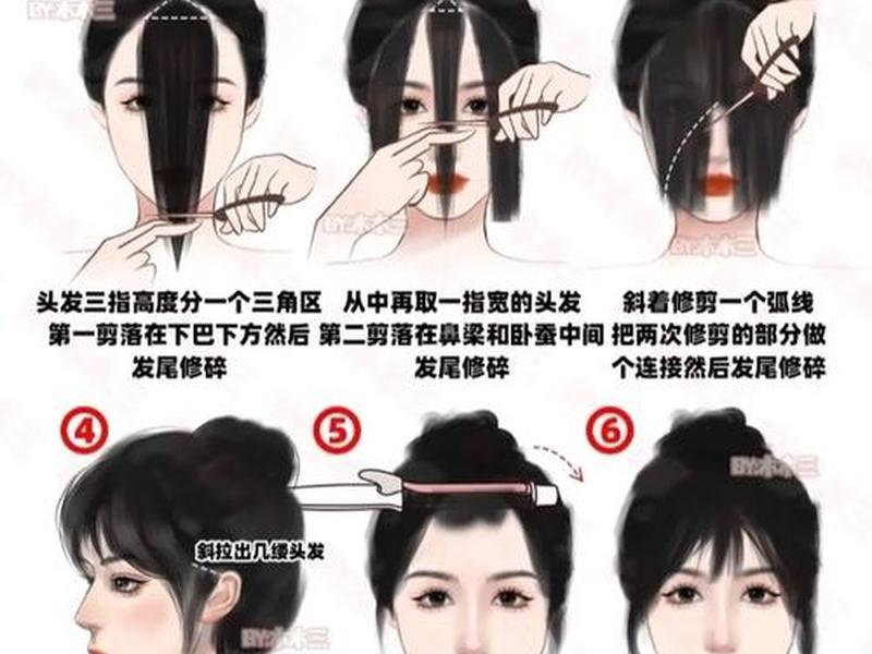 自己在家剪头发、自己在家剪头发的方法