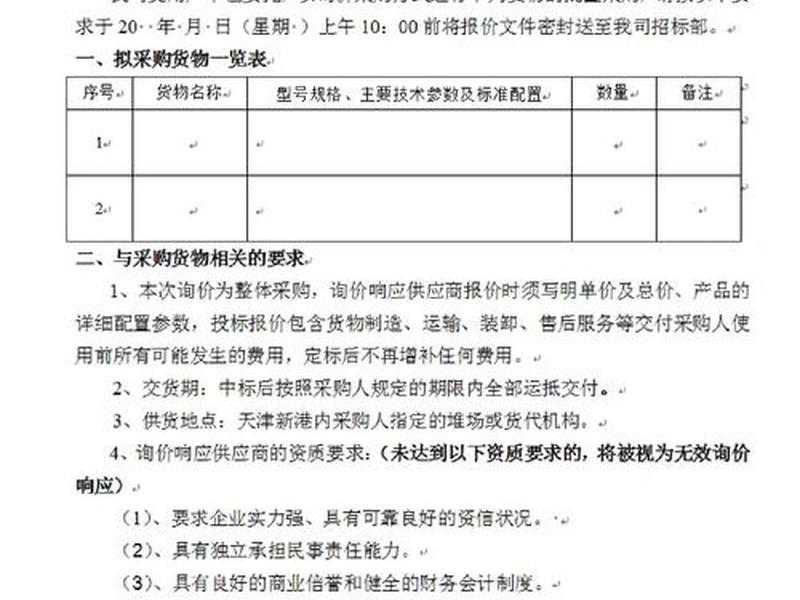 门户网站建设项目采购询价函 - 门户网站建设项目采购询价函模板 门户网站建设项目采购询价函 - 门户网站建设项目采购询价函模板