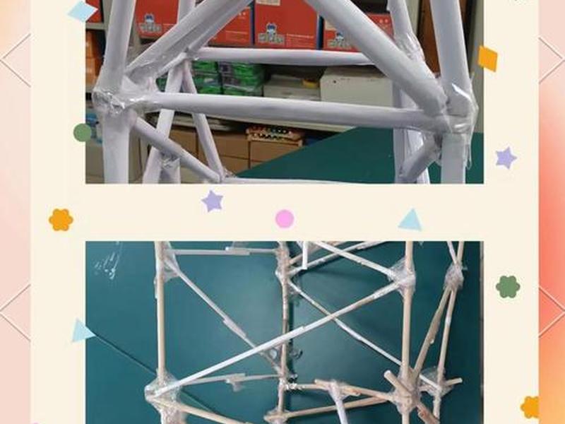 筷子搭建塔台模型、筷子搭建塔图片 筷子搭建塔台模型、筷子搭建塔图片