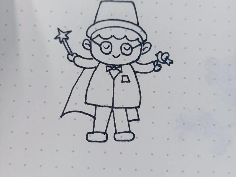魔法师简笔画图片;魔法师简笔画图片大全 魔法师简笔画图片;魔法师简笔画图片大全