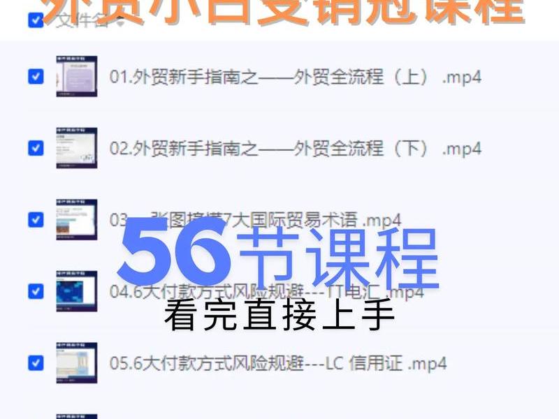 新手小白做外贸需要学什么 - 新手小白做外贸需要学什么课程