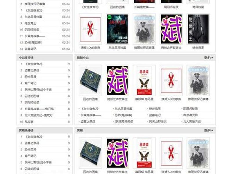 小说网站建站;小说网站建站要多少钱 小说网站建站;小说网站建站要多少钱