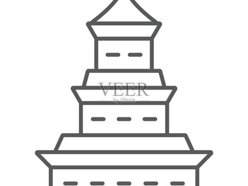 小宝塔简笔画 - 小宝塔简笔画图片 小宝塔简笔画 - 小宝塔简笔画图片