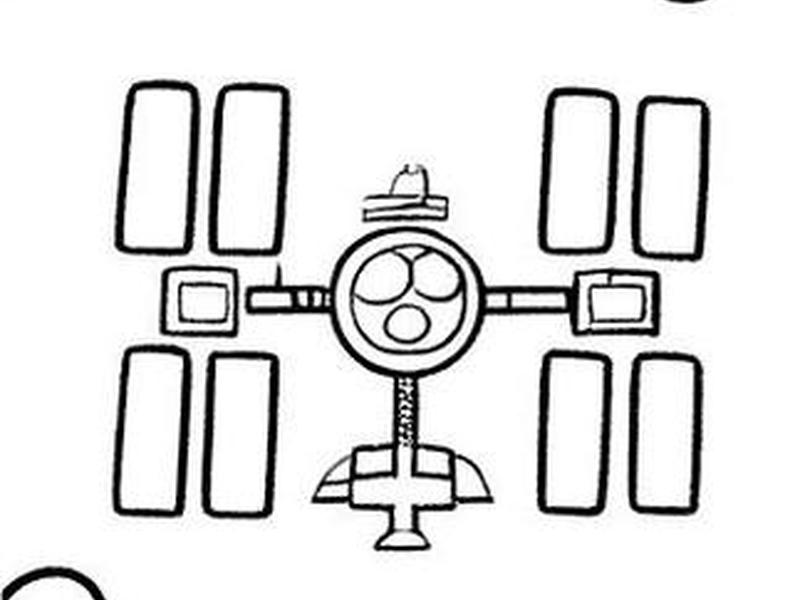 空间站简易画法;空间站简易画法怎么画 空间站简易画法;空间站简易画法怎么画