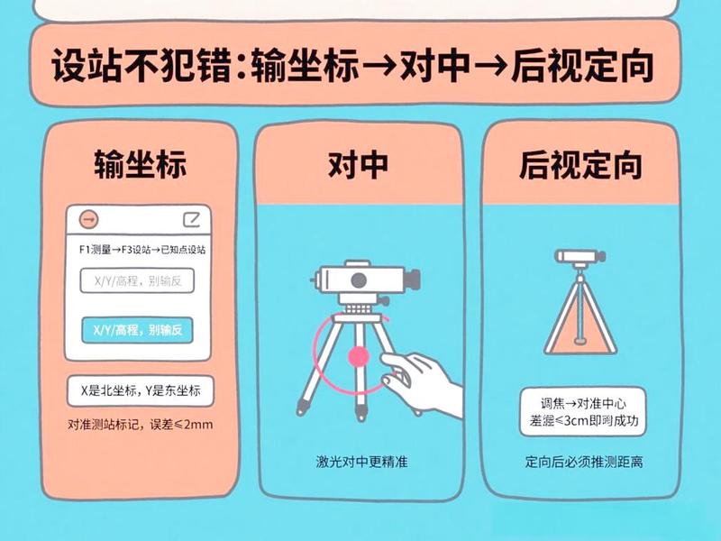南方全站仪设站的步骤方法;南方全站仪的操作全部步骤视频 南方全站仪设站的步骤方法;南方全站仪的操作全部步骤视频