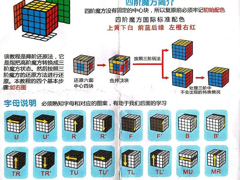 魔方安装教程;四阶魔方安装教程 魔方安装教程;四阶魔方安装教程