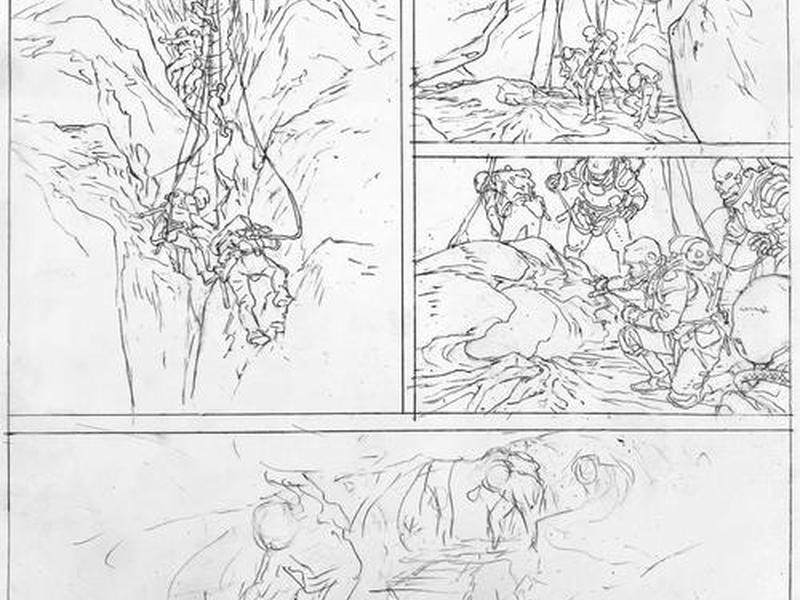 漫画起稿教学 - 漫画起稿教学方法