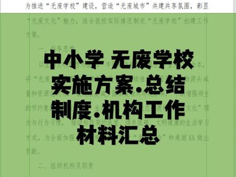 校园创建资料全套 - 校园创建资料全套方案 校园创建资料全套 - 校园创建资料全套方案