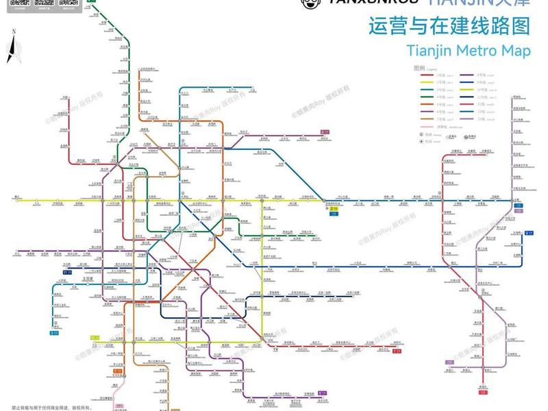 天津新建地铁 天津新建地铁线路图 天津新建地铁 天津新建地铁线路图