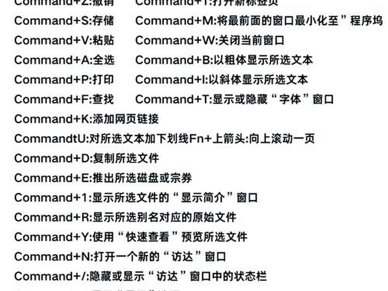 苹果新建快捷键 苹果新建快捷键是什么 苹果新建快捷键 苹果新建快捷键是什么