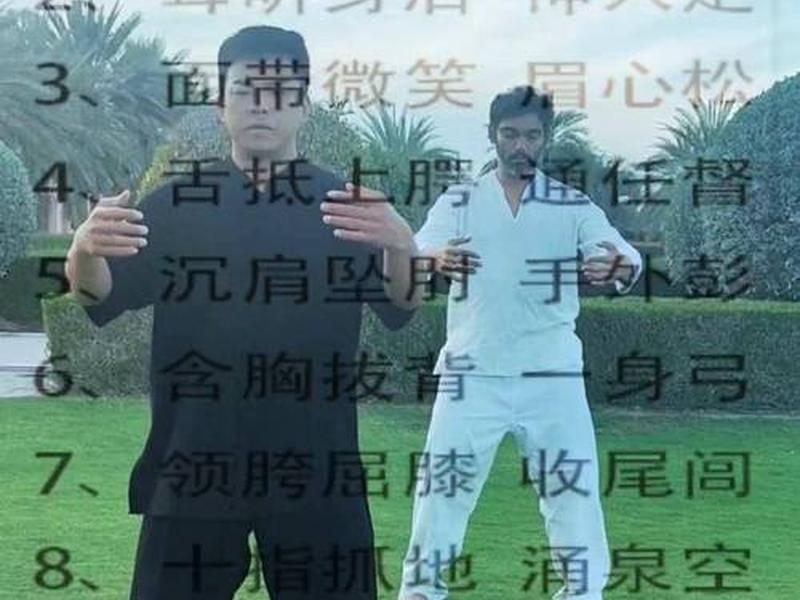 养生站桩入门姿势图解步骤、养生站桩图片 养生站桩入门姿势图解步骤、养生站桩图片